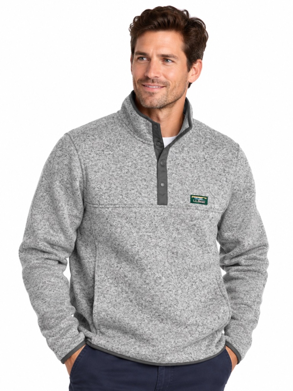 Men's L.L. Bean Sweater Fleece Pullover